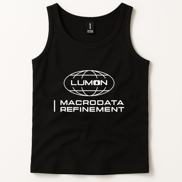 Retro Macrodata Vintage Refinement Lumon Lover Design Tank Top