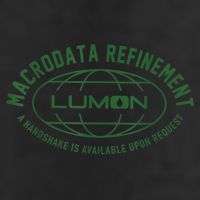 Retro Macrodata Vintage Refinet Lumon Quote Trucker Hat