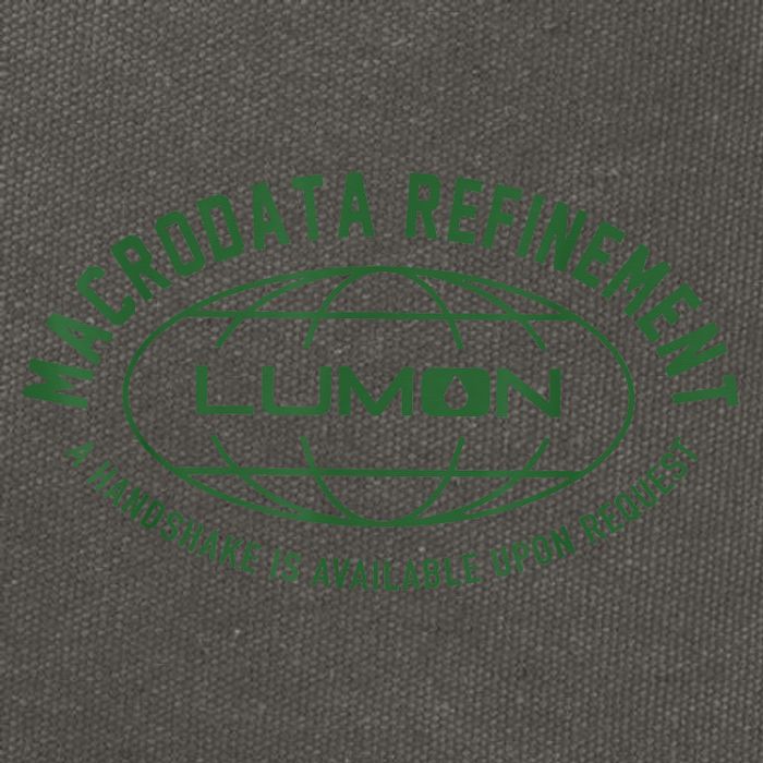 Retro Macrodata Vintage Refinet Lumon Global Cotton Canvas Backpack