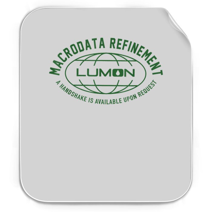 Retro Macrodata Vintage Refinet Lumon Global Permanent Decal Sticker