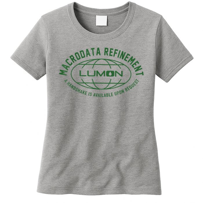 Retro Macrodata Vintage Refinet Lumon Global Women's T-Shirt