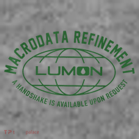 Retro Macrodata Vintage Refinet Lumon Global Women's V-Neck T-Shirt