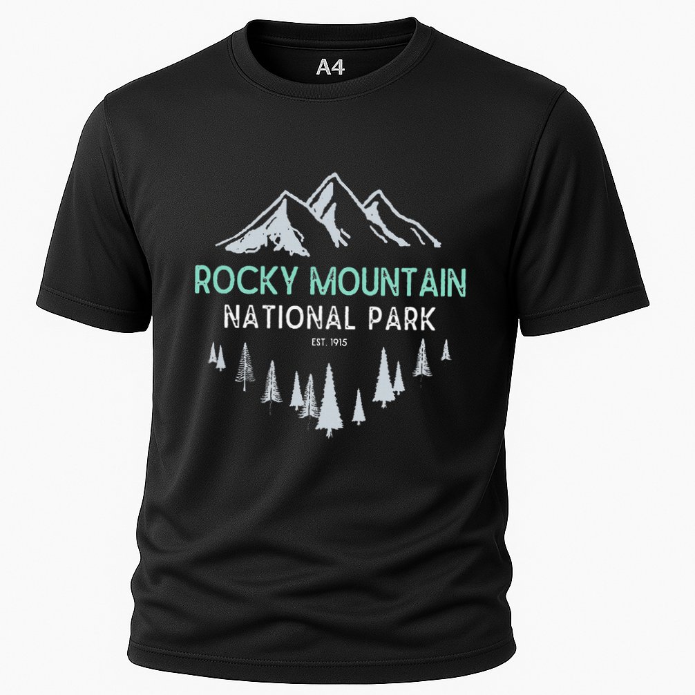 Rocky Mountain Vintage National Park Performance Shirt