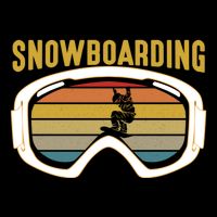 Retro Mountain Vibes: Vintage Snowboarding Meaningful Gift Crop Top