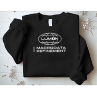 Retro Macrodata Vintage Refinet Lumon Lover Design Sweatshirt