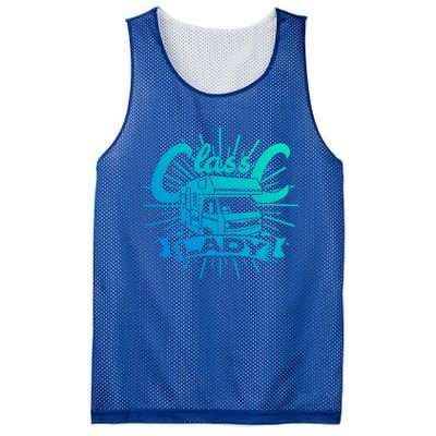 Retiret Motorhome Van Life Lady Camper Funny Gift Mesh Reversible Basketball Jersey Tank