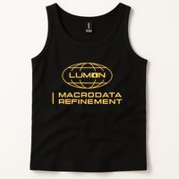 Retro Macrodata Vintage Refinement Lumon Lover Design  Tank Top