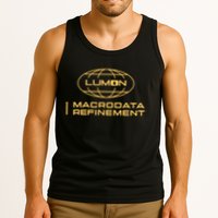 Retro Macrodata Vintage Refinement Lumon Lover Design  Tank Top