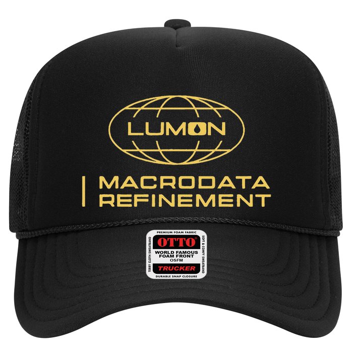 Retro Macrodata Vintage Refinement Lumon Lover Trucker Hat