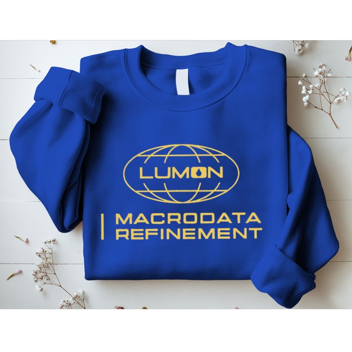Retro Macrodata Vintage Refinement Lumon Lover Sweatshirt