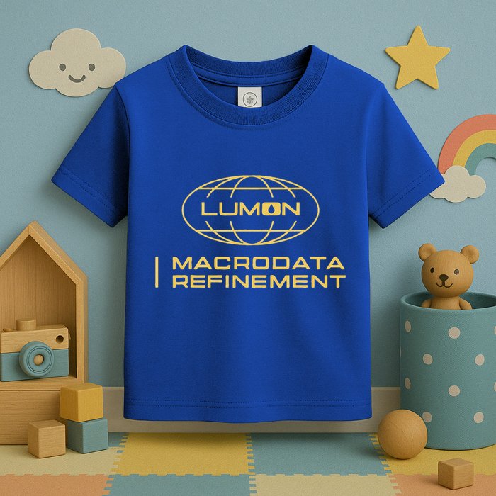 Retro Macrodata Vintage Refinement Lumon Lover Toddler T-Shirt