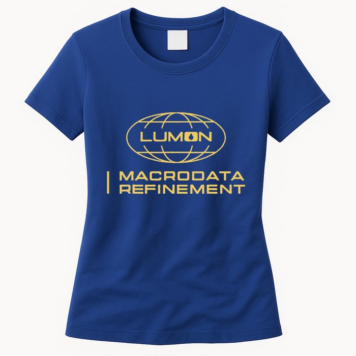 Retro Macrodata Vintage Refinement Lumon Lover Women's T-Shirt