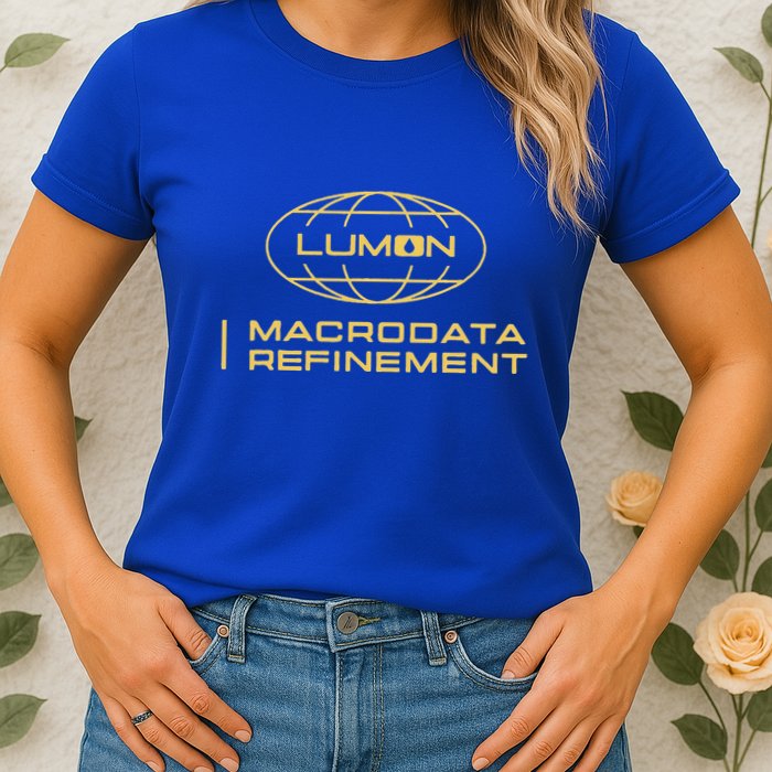 Retro Macrodata Vintage Refinement Lumon Lover Women's T-Shirt