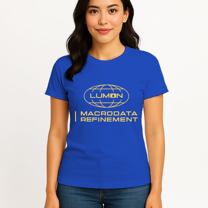 Retro Macrodata Vintage Refinement Lumon Lover Women's T-Shirt