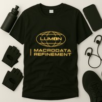 Retro Macrodata Vintage Refinement Lumon Lover Design T-Shirt