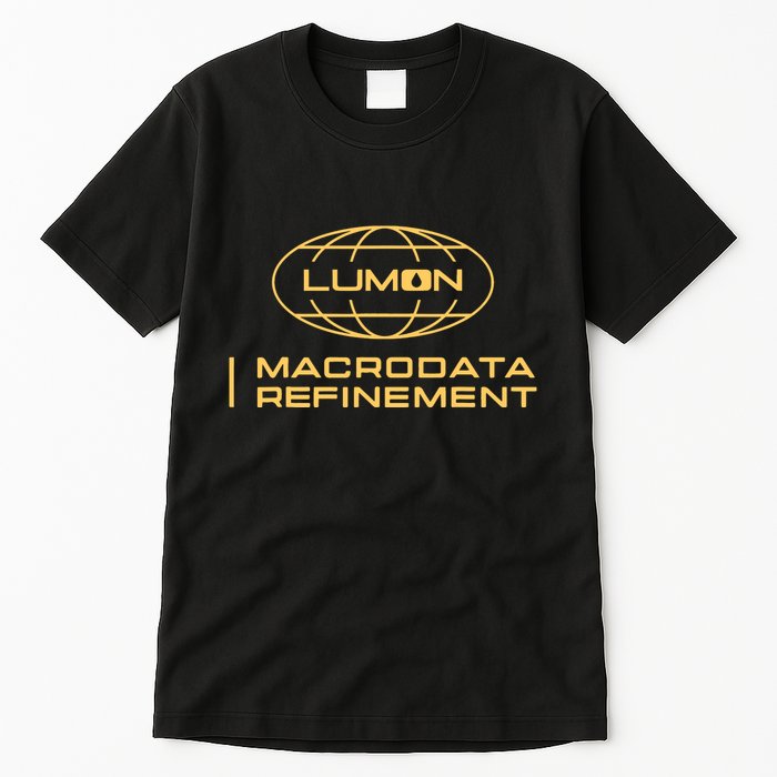 Retro Macrodata Vintage Refinement Lumon Lover Design Tall T-Shirt