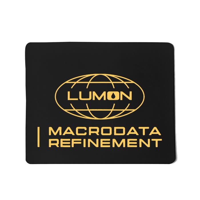 Retro Macrodata Vintage Refinement Lumon Lover Design Mousepad