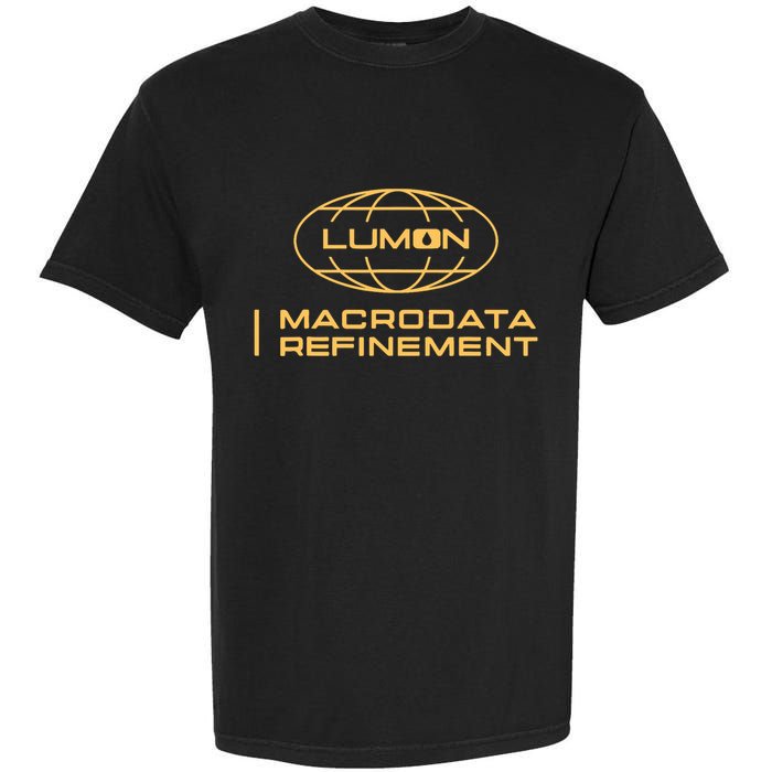 Retro Macrodata Vintage Refinement Lumon Lover Design Garment-Dyed Heavyweight T-Shirt