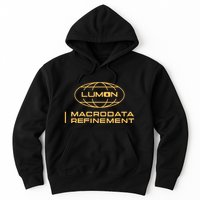 Retro Macrodata Vintage Refinement Lumon Lover Design Hoodie