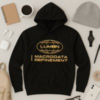 Retro Macrodata Vintage Refinement Lumon Lover Design Hoodie