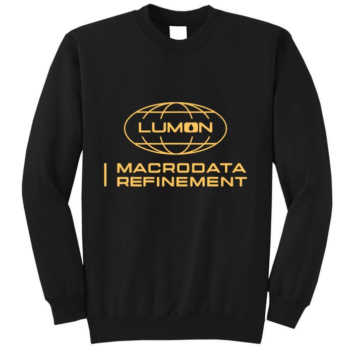 Retro Macrodata Vintage Refinement Lumon Lover Design Sweatshirt