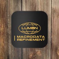 Retro Macrodata Vintage Refinement Lumon Lover Design Coaster