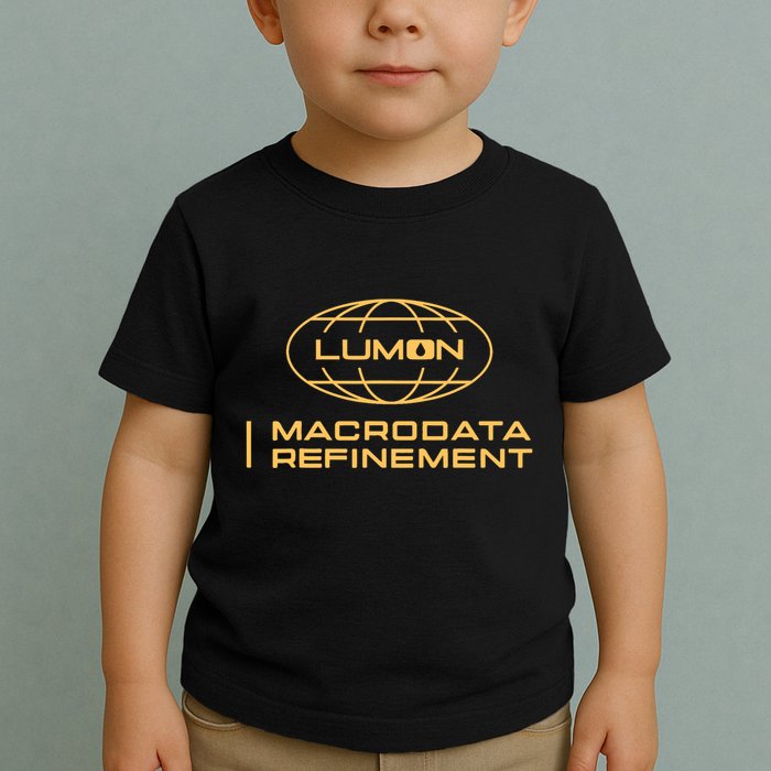 Retro Macrodata Vintage Refinement Lumon Lover Design Toddler T-Shirt