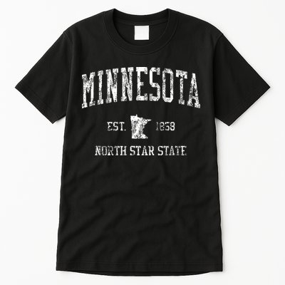 Retro Minnesota Vintage Sports Tall T-Shirt