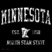 Retro Minnesota Vintage Sports Tall T-Shirt