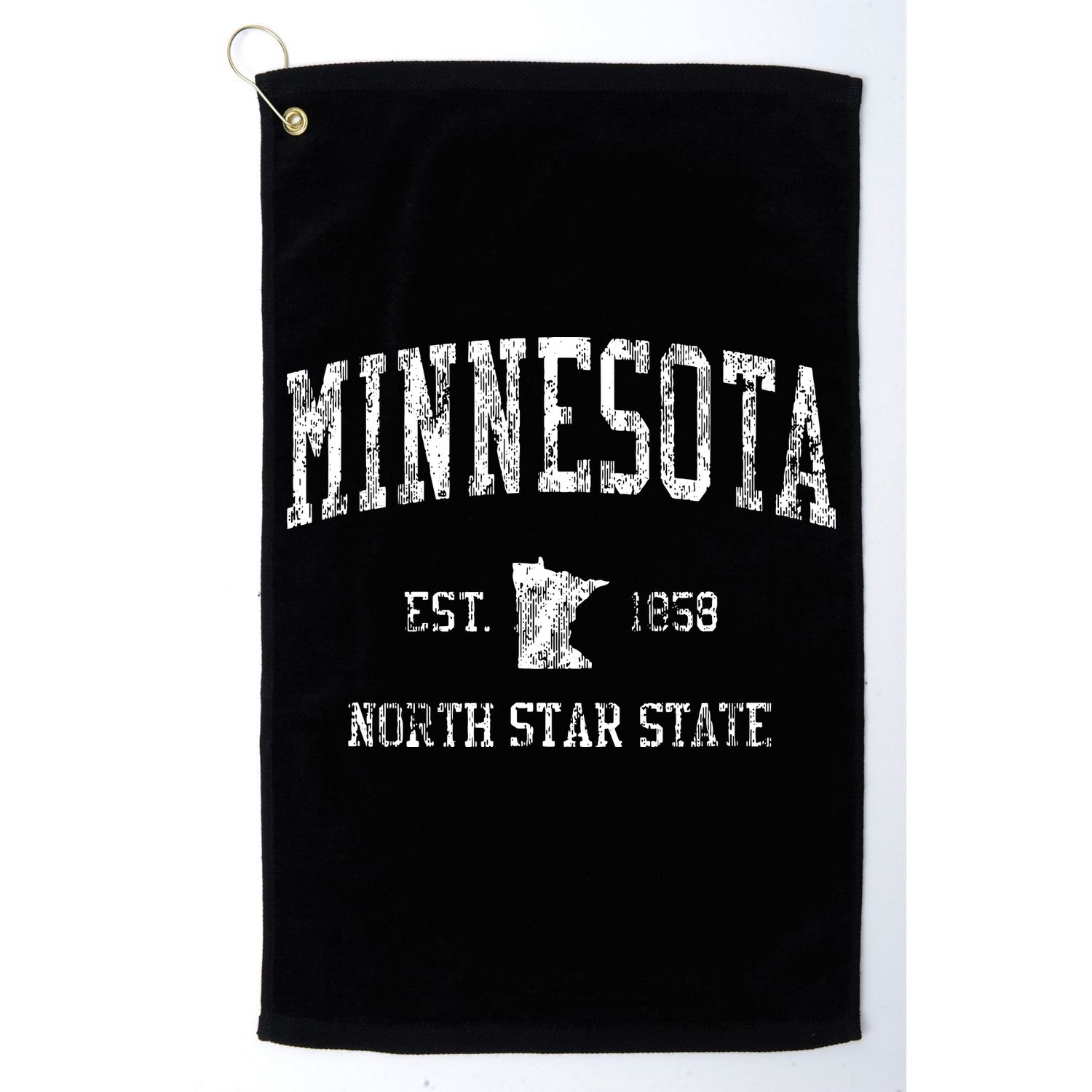 Retro Minnesota Vintage Sports Golf Towel
