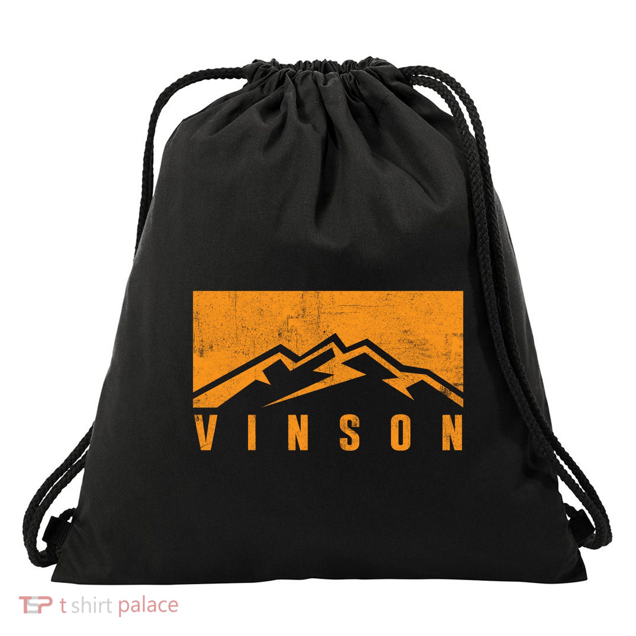 Rustic Mount Vinson Drawstring Bag