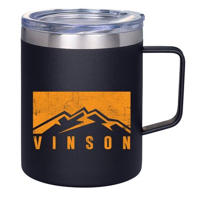 Rustic Mount Vinson 12oz Stainless Steel Coffee Mug