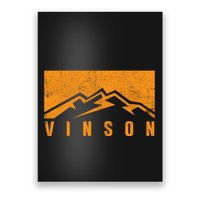 Rustic Mount Vinson Poster