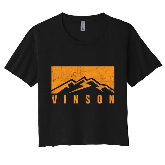 Rustic Mount Vinson Crop Top