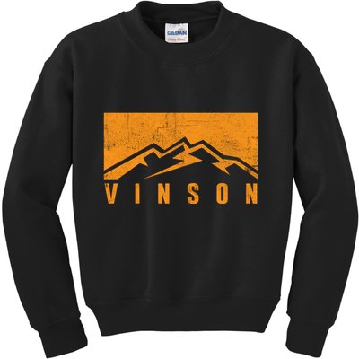 Rustic Mount Vinson Kids Sweatshirt