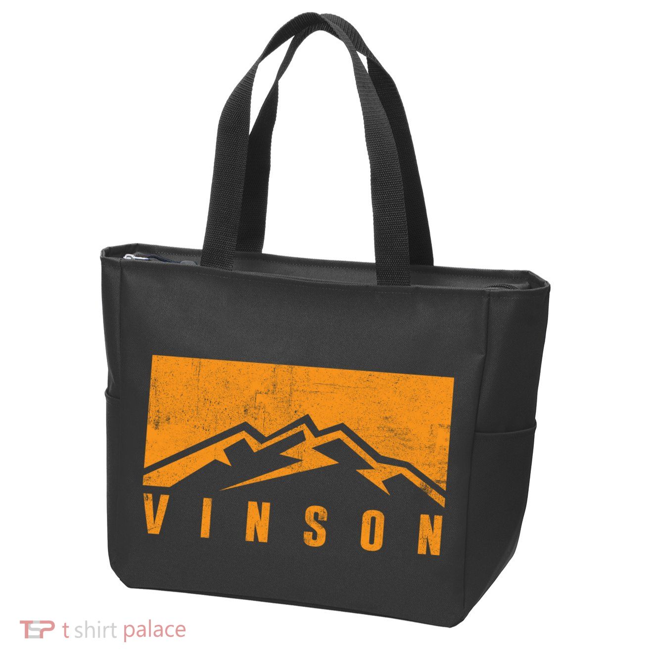 Rustic Mount Vinson Zip Tote Bag