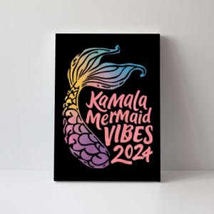 Rainbow Mermaid Vibes Design For Kamala Harris 2024 Canvas