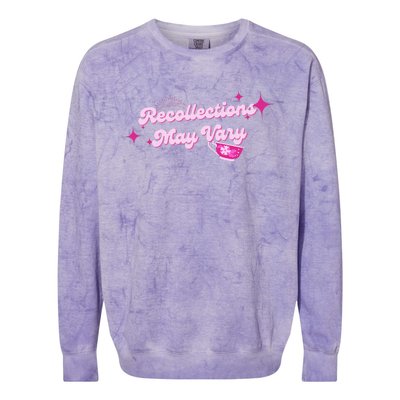 Recollections May Vary Crown Teacup Colorblast Crewneck Sweatshirt