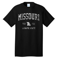 Retro Missouri Vintage Sports Tall T-Shirt