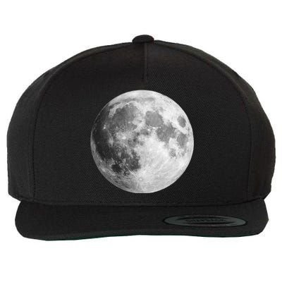 Real Moon Vintage Style Wool Snapback Cap