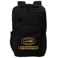 Retro Macrodata Vintage Refinement Lumon Lover Impact Tech Backpack