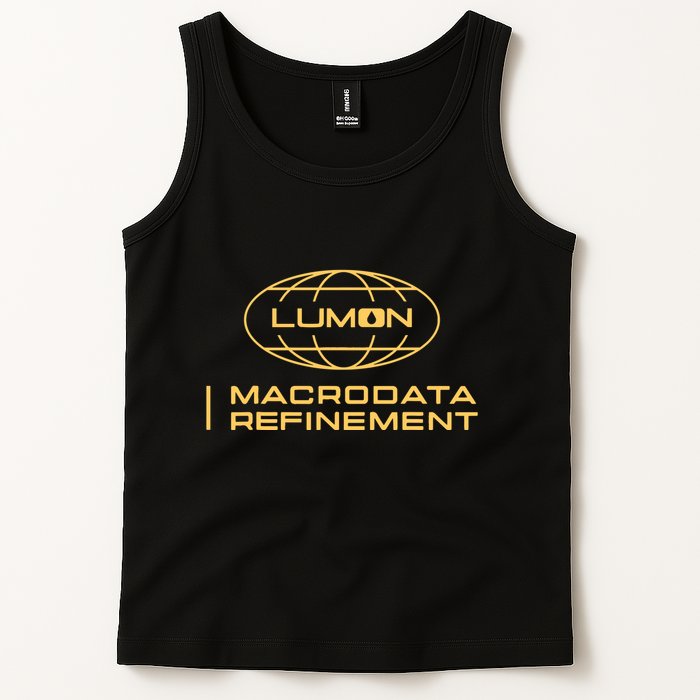 Retro Macrodata Vintage Refinement Lumon Lover Tank Top