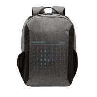 Retro Macrodata Vintage Scary Numbers Lumon Lover Vector Backpack