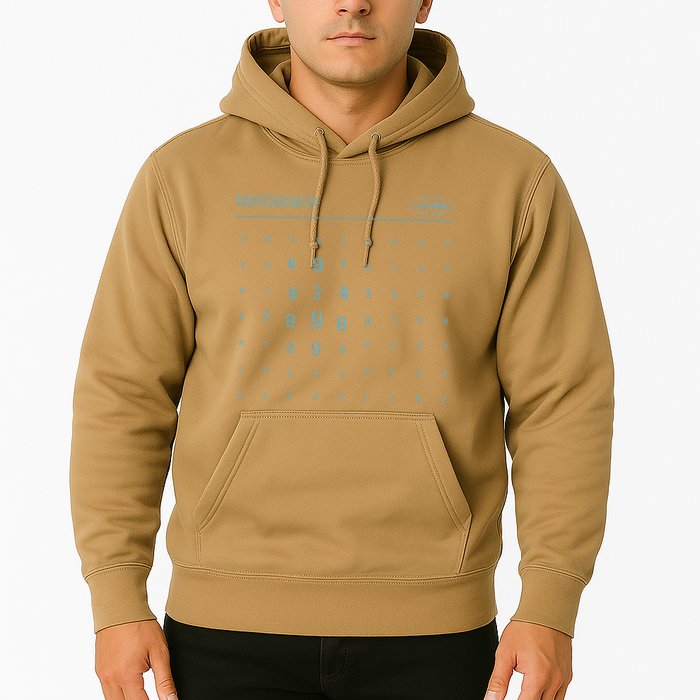 Retro Macrodata Vintage Scary Numbers Lumon Lover Hoodie