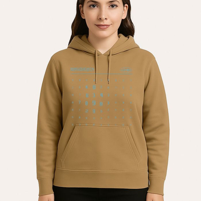 Retro Macrodata Vintage Scary Numbers Lumon Lover Hoodie