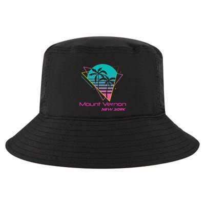 Retro Mount Vernon New York Cool Comfort Performance Bucket Hat