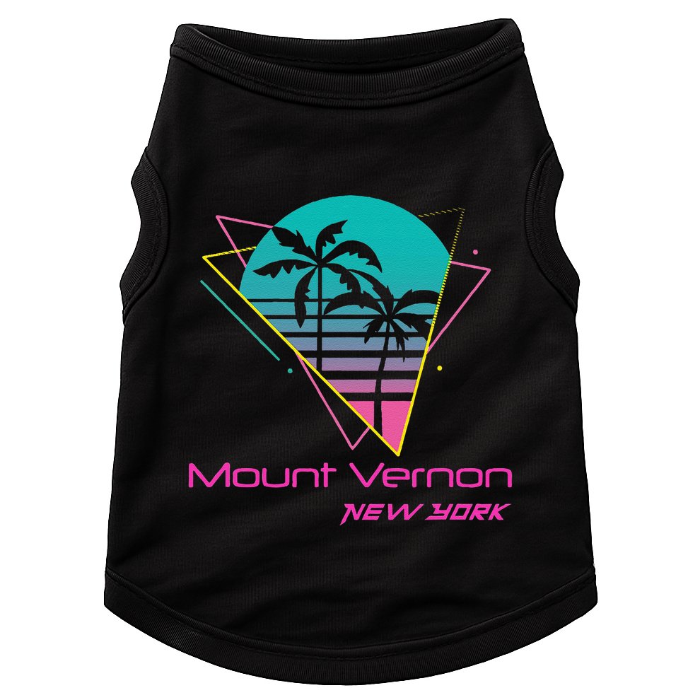 Retro Mount Vernon New York Doggie Tank