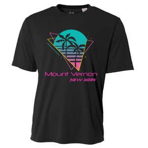 Retro Mount Vernon New York Cooling Performance Crew T-Shirt