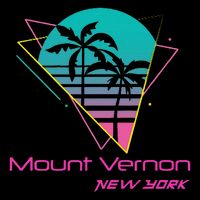 Retro Mount Vernon New York Cooling Performance Crew T-Shirt