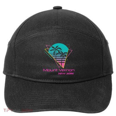 Retro Mount Vernon New York 7-Panel Snapback Hat